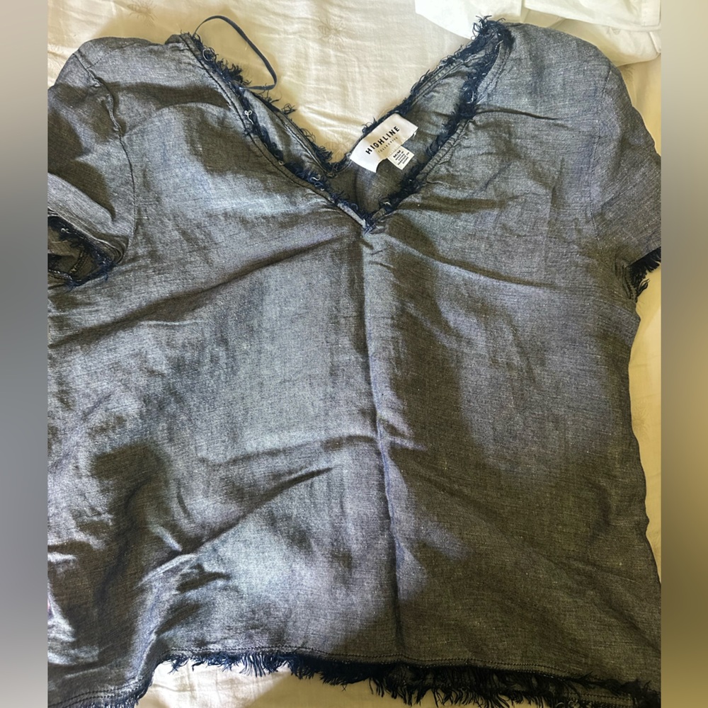 Jean type cute top